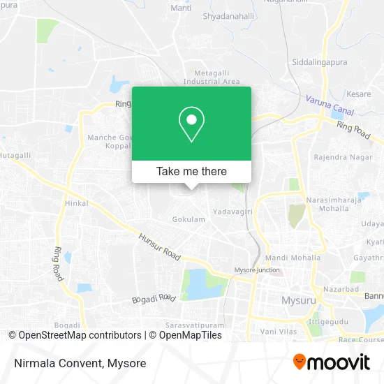 Nirmala Convent map