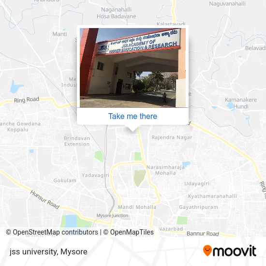 jss university map