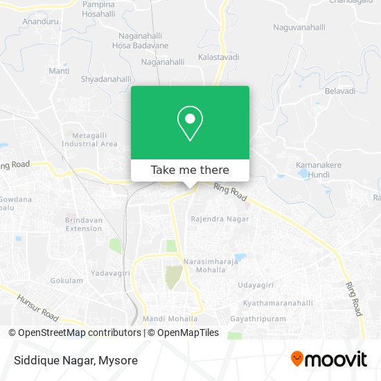 Siddique Nagar map