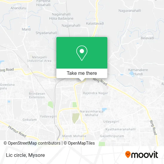 Lic circle map