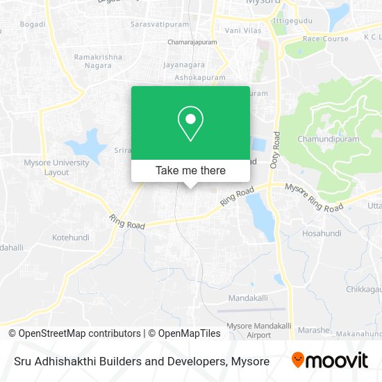 Sru Adhishakthi Builders and Developers map