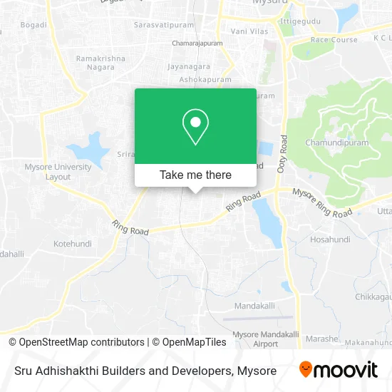 Sru Adhishakthi Builders and Developers map