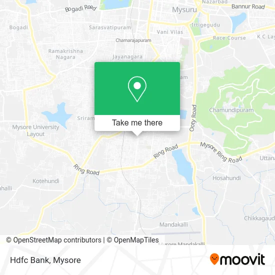 Hdfc Bank map