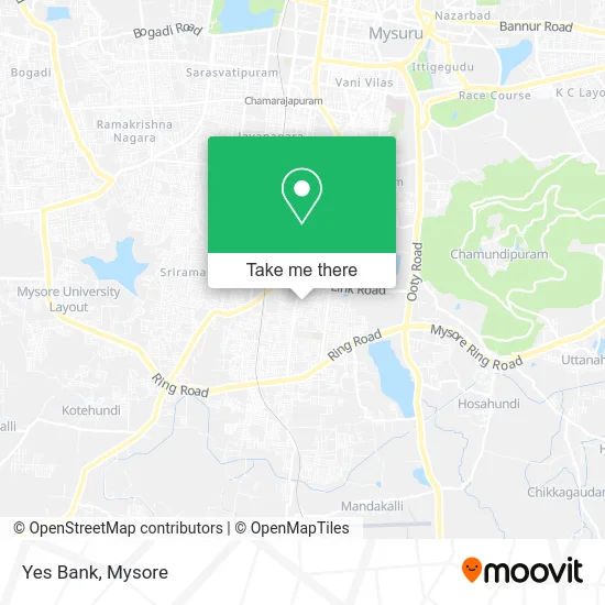 Yes Bank map