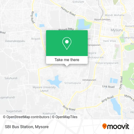 SBI Bus Station map