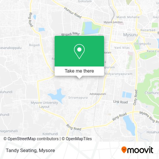 Tandy Seating map