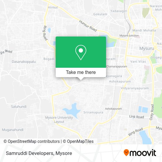 Samruddi Developers map