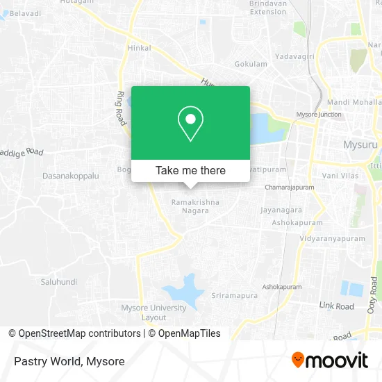 Pastry World map