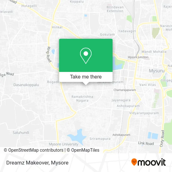 Dreamz Makeover map