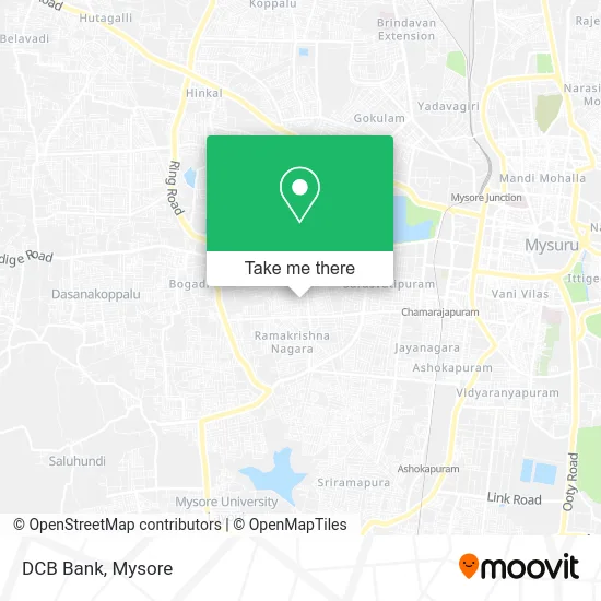 DCB Bank map