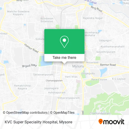 KVC Super Speciality Hospital map