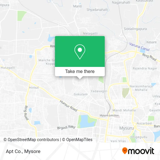 Apt Co. map