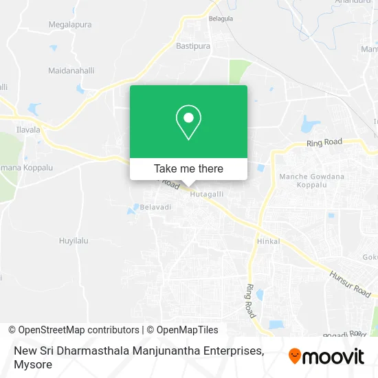 New Sri Dharmasthala Manjunantha Enterprises map