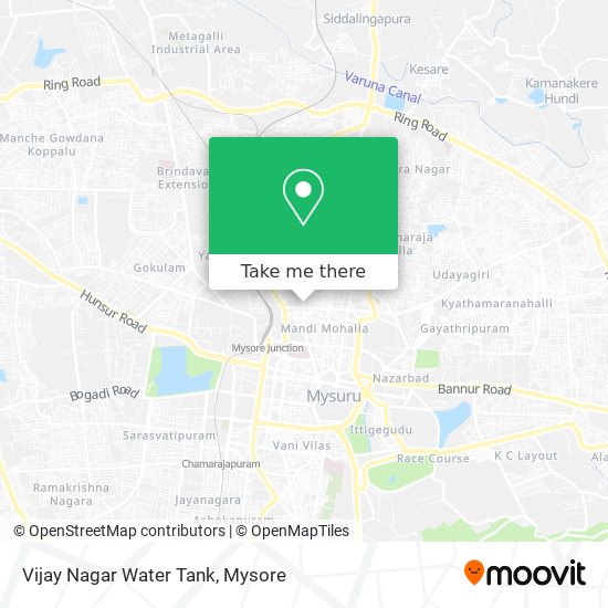 Vijay Nagar Water Tank map