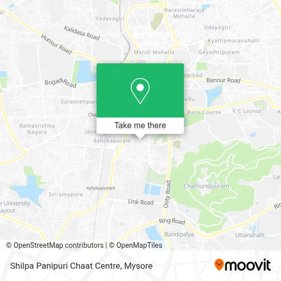 Shilpa Panipuri Chaat Centre map