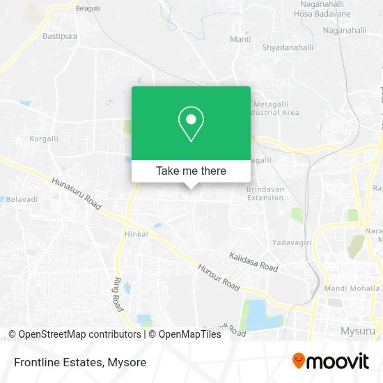 Frontline Estates map