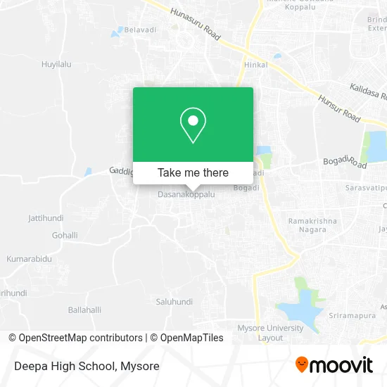 Deepa High School map