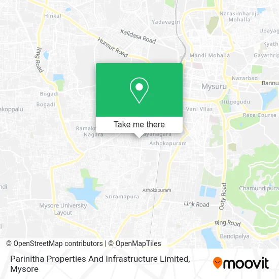 Parinitha Properties And Infrastructure Limited map