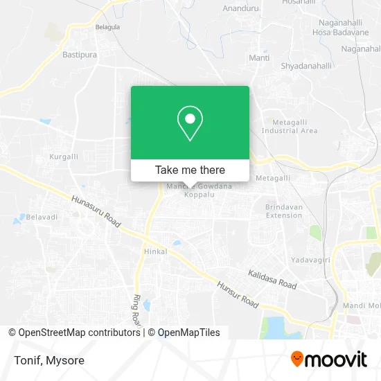 Tonif map