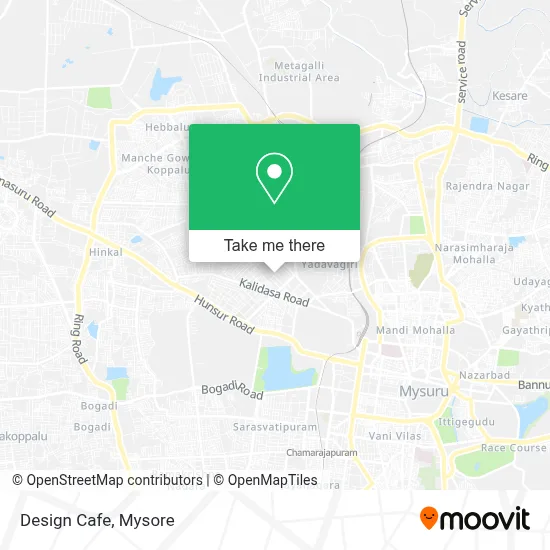 Design Cafe map