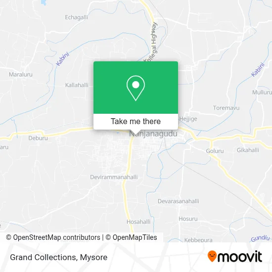 Grand Collections map