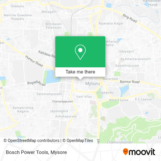 Bosch Power Tools map