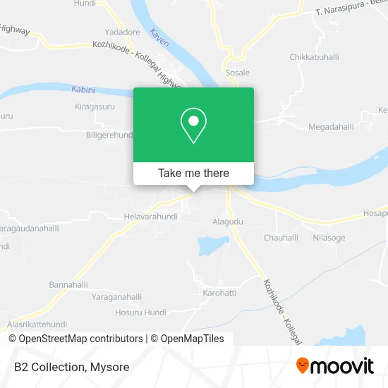B2 Collection map
