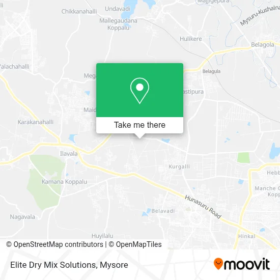 Elite Dry Mix Solutions map