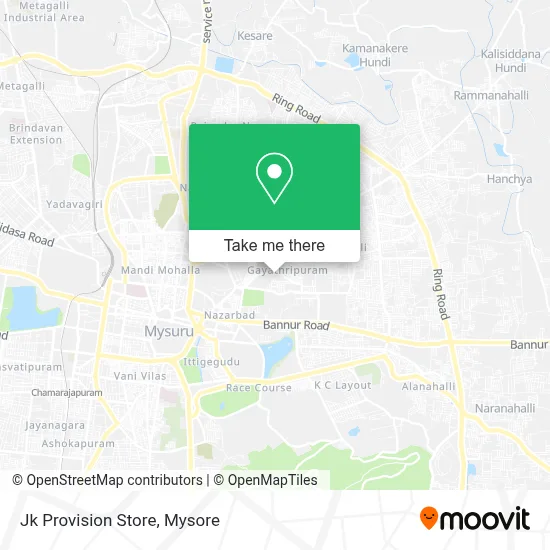 Jk Provision Store map