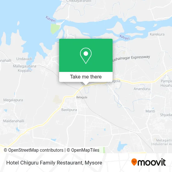 Hotel Chiguru Family Restaurant map