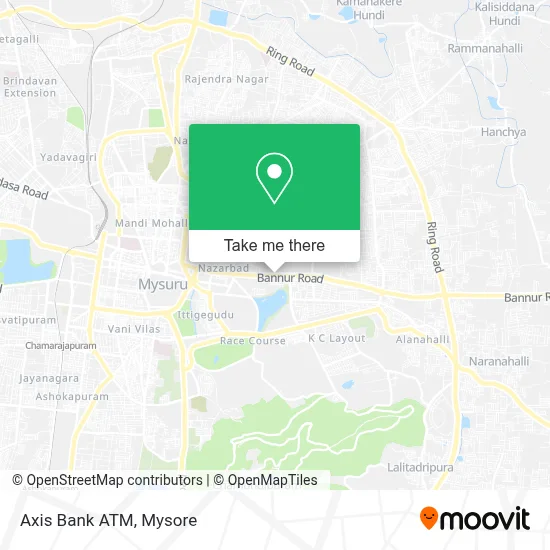 Axis Bank Atm map