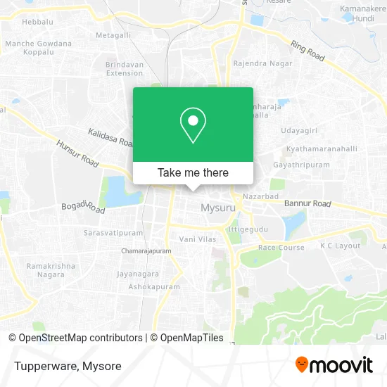 Tupperware map