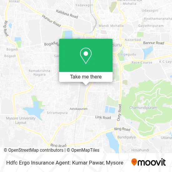 Hdfc Ergo Insurance Agent: Kumar Pawar map