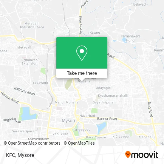 Kfc map