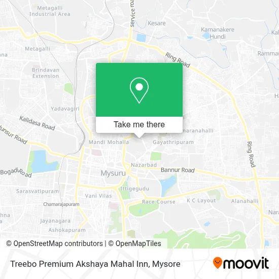 Treebo Premium Akshaya Mahal Inn map