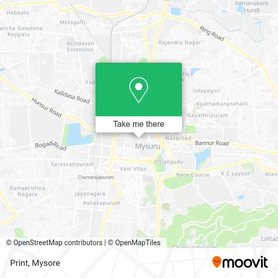 Print map