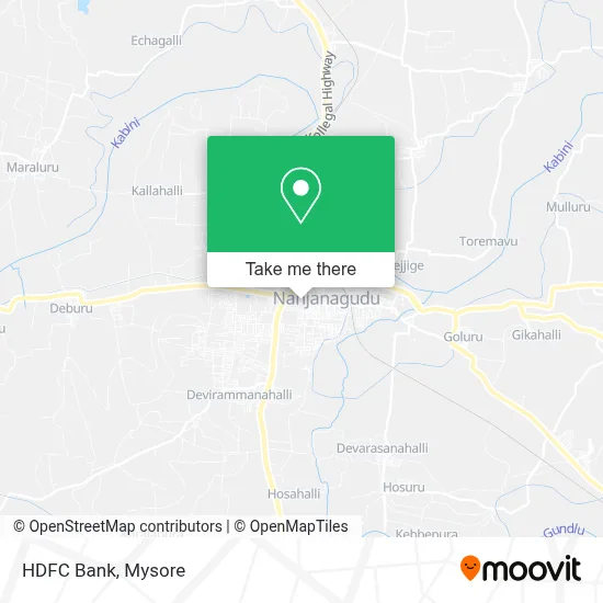 Hdfc Bank map