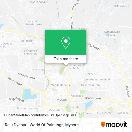 Raju Dyapur - World Of Paintings map