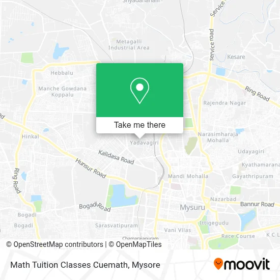Math Tuition Classes Cuemath map