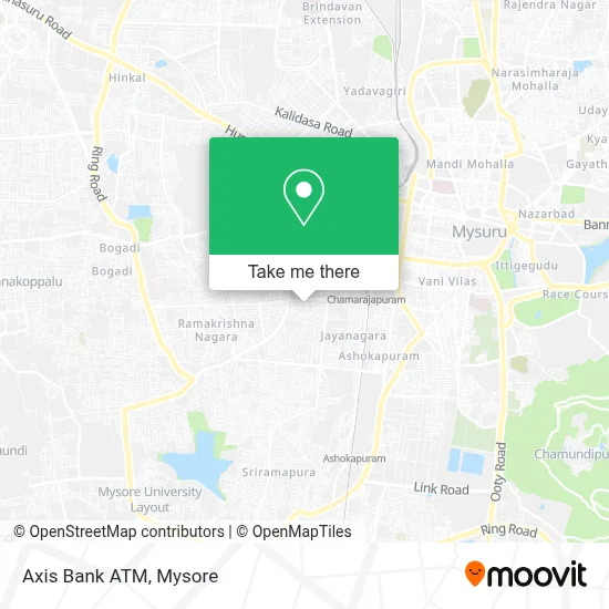 Axis Bank Atm map