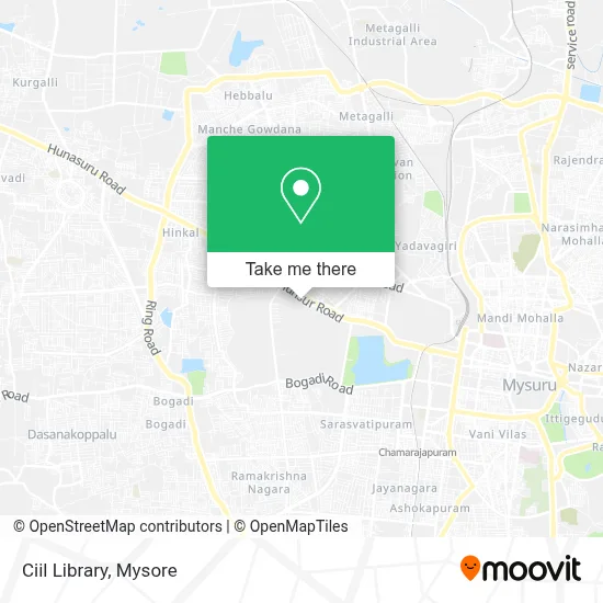 Ciil Library map