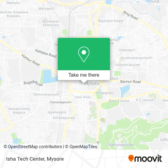 Isha Tech Center map