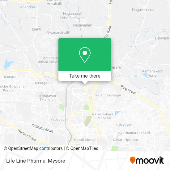 Life Line Pharma map