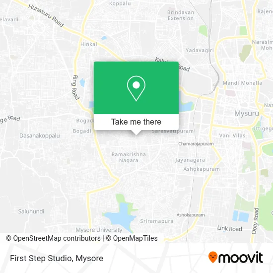 First Step Studio map
