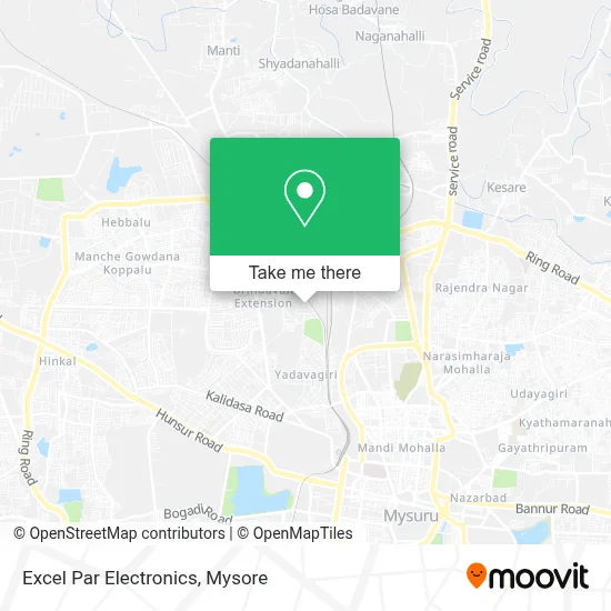 Excel Par Electronics map