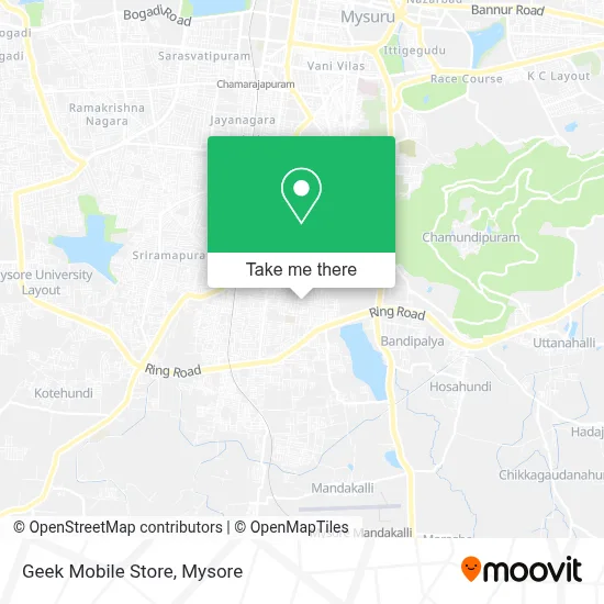 Geek Mobile Store map