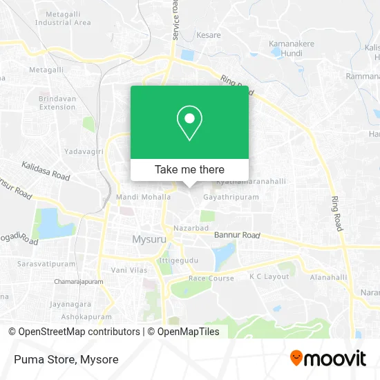 Puma Store map