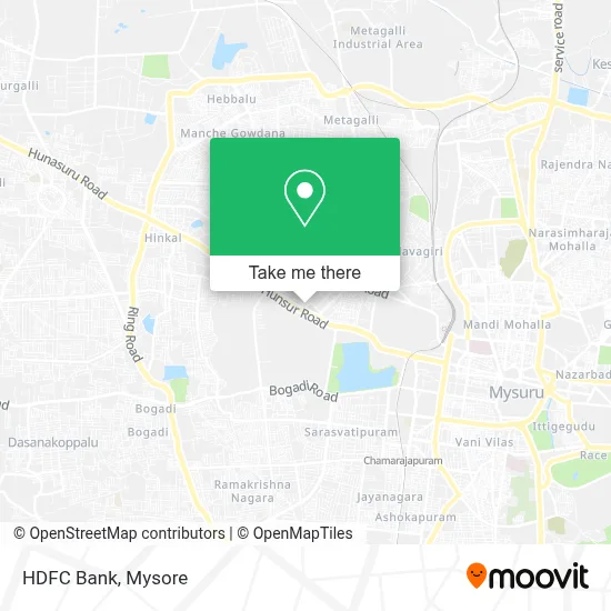 Hdfc Bank map