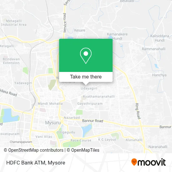 Hdfc Bank Atm map
