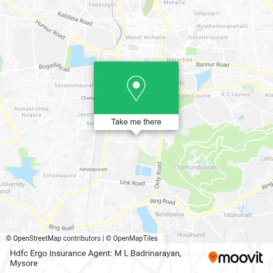 Hdfc Ergo Insurance Agent: M L Badrinarayan map